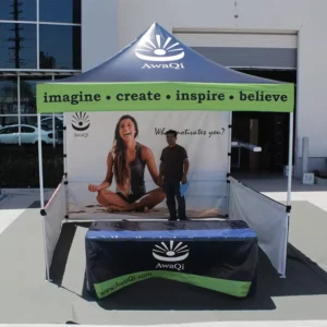 Outdoor Waterproof Oxford Fabric Advertising Foldable Aluminum Frame Trade Show Tent 10X10 10x20ft Canopy Tent Custom