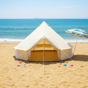 Outdoor Waterproof Pyramid Tent Camping Windproof Pyramid Tent Family Pyramid Tent
