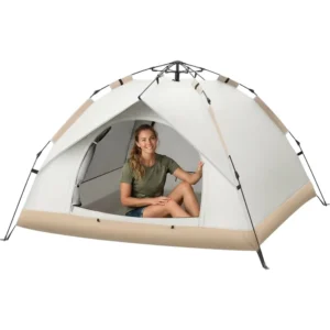 Outdoor Waterproof Ultralight Four Season Single Trip Portable 2 3 Person Camping Tents Fabric Modern Design Comfortable Durable