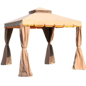 Outdoor Waterproof Windproof Canopy Awning Large Advertising Umbrella Stall Roman Gazebo Courtyard Garden Event Tent