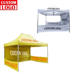 Outdoor Waterproof Windproof Pop-up Canopy Tent with Carrier Bag