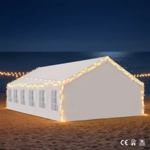 Outdoor Wedding Tent Celebration Tent Aluminum Alloy PVC Fabric Manual Construction Marquee Tent for Event