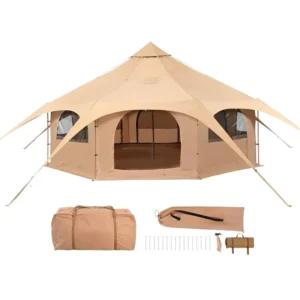 Outdoor Windproof Waterproof Family Camping Tent Portable Tent for Traveling Picnic 8 Person Family Camping Tent