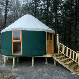 Outdoor Wood Yurt Garden Mini Homes Prefab Dome House