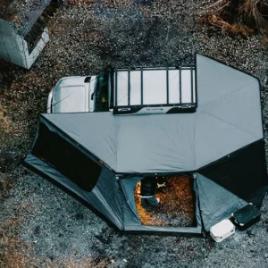 Overland 4×4 270 Degree Hard Shell Roof Awning with Walls for SUV Car Camping