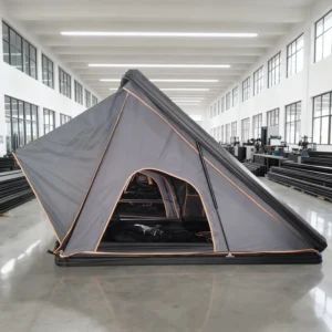 Overland Adventures extra Space Triangle Aluminum Car Outdoor Rooftop Tent Camping