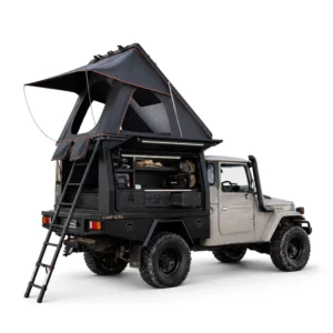 Overland Camping 3-Person Waterproof Rooftop Tent Wedge Hard Shell Clamshell Car Roof Tent for Touring Distributor