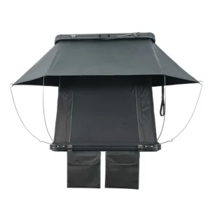Overland Camping New Style >3000mm Waterproof Hard Shell Triangle Roof Top Tent 2 Persons SUV Oxford Cloth Four-season