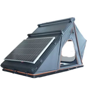 Overland Wedge Rooftop Tent Aluminum Hard Shell Tent for Jeep 4×4 Camping