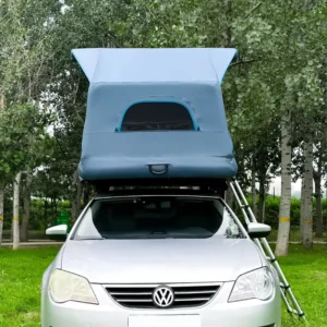 Oxford 4 Season Waterproof Polyester Rooftop Tent Quick Automatic Opening Double Layer for Outdoor Camping