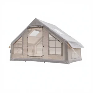 Oxford Cloth Single Layer Inflatable One Bedroom Four-Season 2000-3000mm Waterproof 3-4 Person Party Tent Family Quick Setup