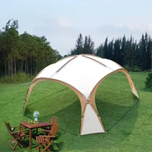 Oxford Dome Camouflage Camping Tent, Portable Sunshade, 2000mm Waterproof, Ultralight Summer Bell Tent