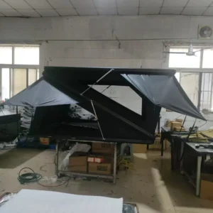 Oxford Double Layer Four-Season Waterproof Camping Tent Easy Install Aluminum Hard Shell Car Trailer Off-Road for 3-4