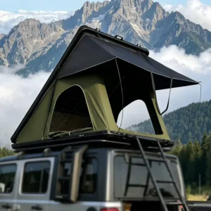 Oxford Fabric Insulated Lightweight Waterproof Aluminium Hard Shell Car Rooftop Tent