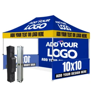 Oxford Fabric Pop-Up Canopy Advertising Event Tent for Trade Shows and Markets