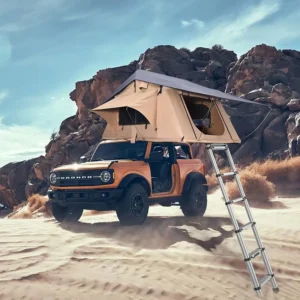 Oxford Hard Shell Rooftop Tent for SUV Overland Camping Four-Season Waterproof UV-Resistant Fold-Out Design