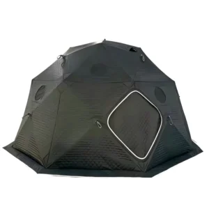 Oxford Modern Triple Layer Winter Thickened Insulated Camping Ice Fishing Tent with Chimney Quick Opening