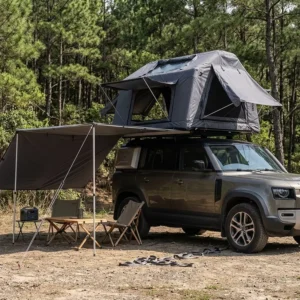 Oxford Quick-Open Waterproof Inflatable Portable Rooftop Tent