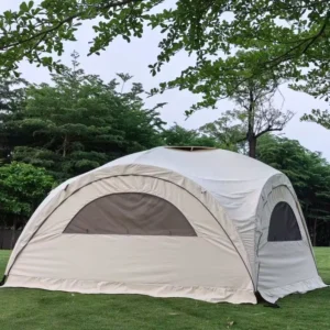 Oxford Single Layer Dome Tent Large Quick Opening 2000mm Waterproof Portable One Bedroom Four Season Family Outdoor Camping