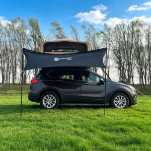 Oxford Waterproof Inflatable Rooftop Camping Tent, 4 Person, Family 4×4 Off-Road, Four-Season, Lightweight, UV Protection
