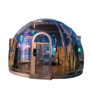 PC Dome Waterproof Windproof Eco Friendly Single Layer Modular Prefab for Wedding Party & Outdoor Use All Seasons