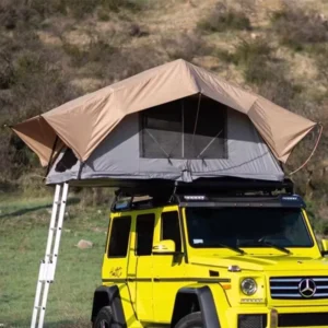PDT-CRT003 Large SUV Truck Rooftop Tent Double Skylight 360-Degree View Aluminum Frame Soft Shell Waterproof