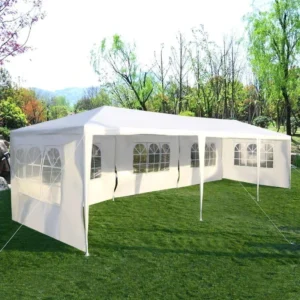 PE Easy Up With Sidewalls And Church Window Waterproof Party 3×6 Events Outdoor Beach Tent
