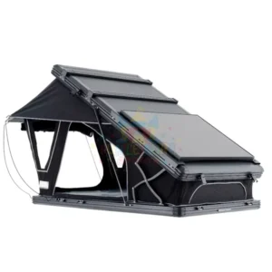 PU3000mm Bracket-Type Hard Shell Rooftop Tent, 4-Person Outdoor Camping Tent