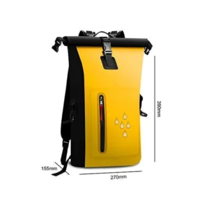 PVC 25L Tour Wet Dry Backpack 500D Mesh Fabric Waterproof Shoulder Strap Handle