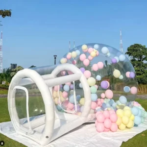 PVC Baby Bubble Jump House Clear Yurt Inflated Bubble Tent Balloon Jumping Castle Inflatable Bubble Tent