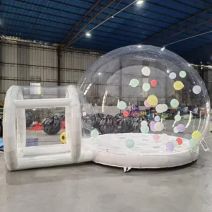 PVC Clear Inflatable Bubble Tent Bounce House Photo Booth Dome for Adults and Kids