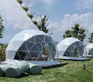 PVC Cover Geodesic Dome Tent House for Expo Displays