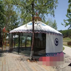 PVC Fabric Banquet Tour Accommodation Sightseeing Dome Yurt