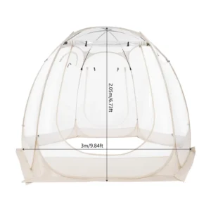 PVC Outdoor Shelter for Lawns and Backyards, 382.05m, 9.84 x 6.73ft