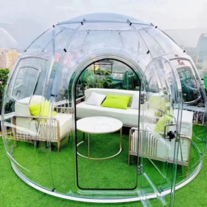 PVC Transparent Dome Tent Triple Layer Four-Season for Hotel and Camping