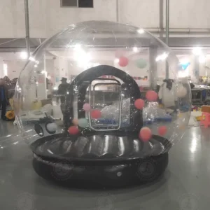 PVC Transparent Inflatable Bubble Tent Bounce House with Balloons for Party