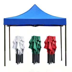 Pagoda Gazebo Pop-up Trade Show Folding Canopy Tent Awning 3×3 Outdoor
