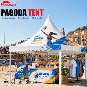 Pagoda Tent High-Peak Exhibition Gazebo for Outdoor Trade Shows