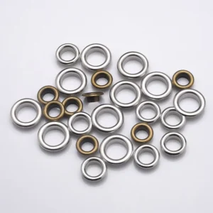 Painted Round Stainless Steel Edge Grommet Buckles Tent Canvas Metal Accessories Shoe Eyelets Bag