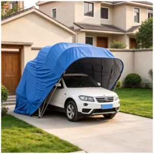 Parking Foldable Garage Car Cover Retractable Outdoor Steel Structure Folding Car Carport