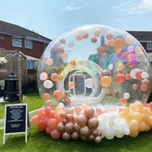 Party Birthday Transparent PVC Inflatable Bubble Dome Bouncy House for Children