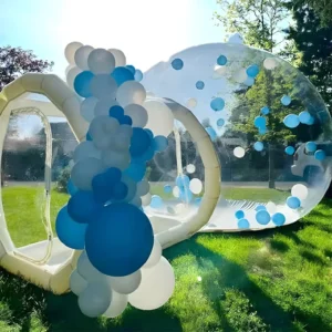 Party Event PVC Bounce House Photo Booth Dome Clear Inflatable Bubble House for Adults