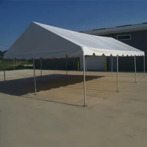 Party Tent Outdoor Shading Large White Frame Tent 20 ft X 30 ft (6.1 m X 9.1 m)