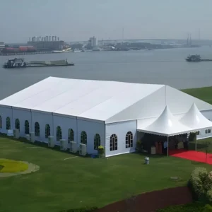Party Tent Rental Luxury Custom-made Large White Outdoor Wedding Chapel Tent