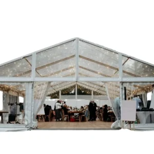 Party Tents 20 X 40 Wedding Event Outdoor Custom Aluminum Alloy Frame PVC >3000mm Waterproof Four season Big Event Tent Window