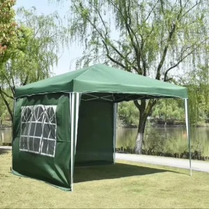 Party Tents for Events Outdoor Gazebo Tent 3x3m 10x10ft Pop up Waterproof Garden Canopy with Removable Sidewalls and Windows