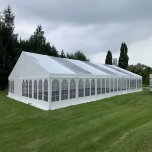 People Wedding Tents for 100 PVC Fabric Rental