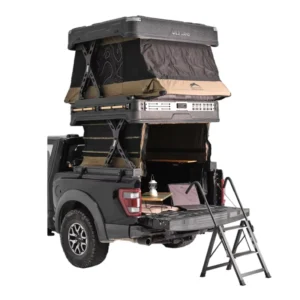 Pickup Truck Camper Automatic Truck Mate with Safety Lock Sensors Overland Rooftop Tent Outdoor Tents for Camping