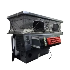 Pickup Truck Special shaped Roof Top Hardtop Box Off road Camping Summer Tent Lift up Adjustable Black