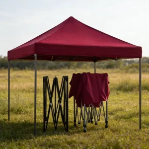 Pink 3x3m 10x10ft Heavy-Duty Folding Outdoor Canopy Gazebo Tent